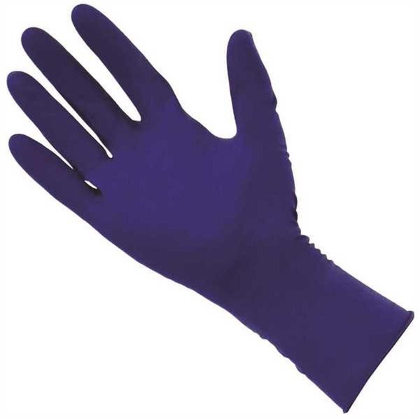 Dendesigns Thickster, Latex Exam Gloves, 14 mil Palm, Latex, Powder-Free, M, Blue DE309031